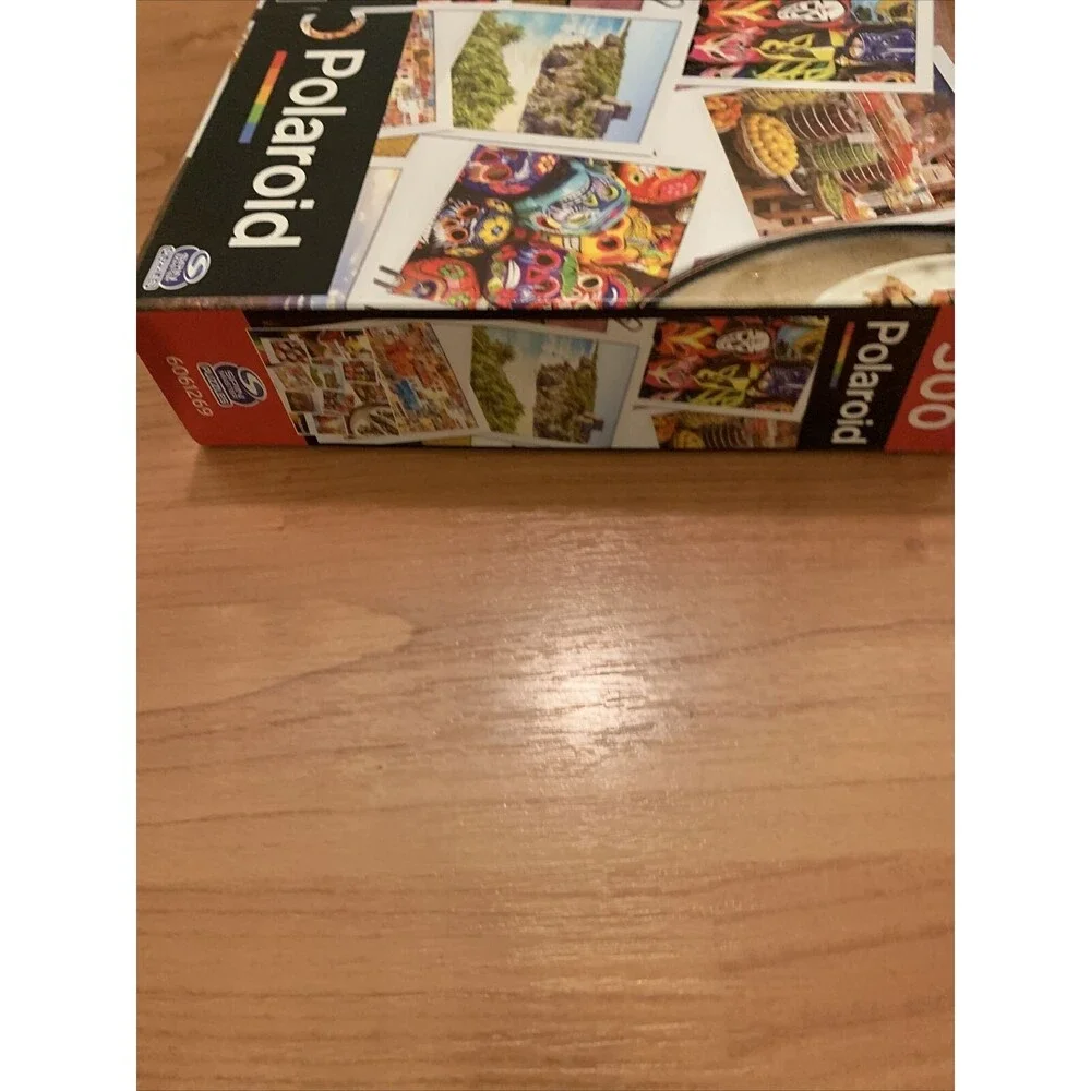500 Piece Spin Master Jigsaw Puzzle Polaroid Road Trip USA Mexican Memories